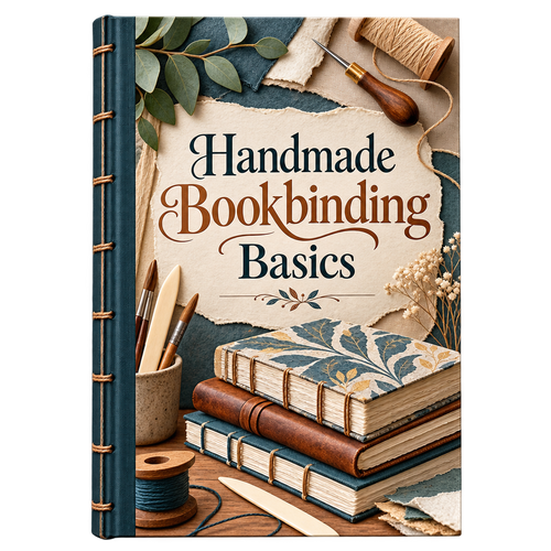 Handmade Bookbinding Basics ebook cover